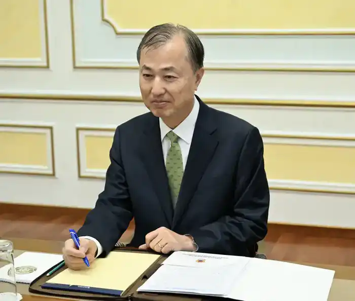 Министр иностранных дел Казахстана принял Посла Южной Кореи (2)