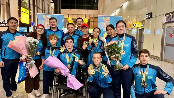 Возвращение казахстанских спортсменов с медалями V Азиатских пара игр: новый этап в развитии паралимпийского спорта страны Астане