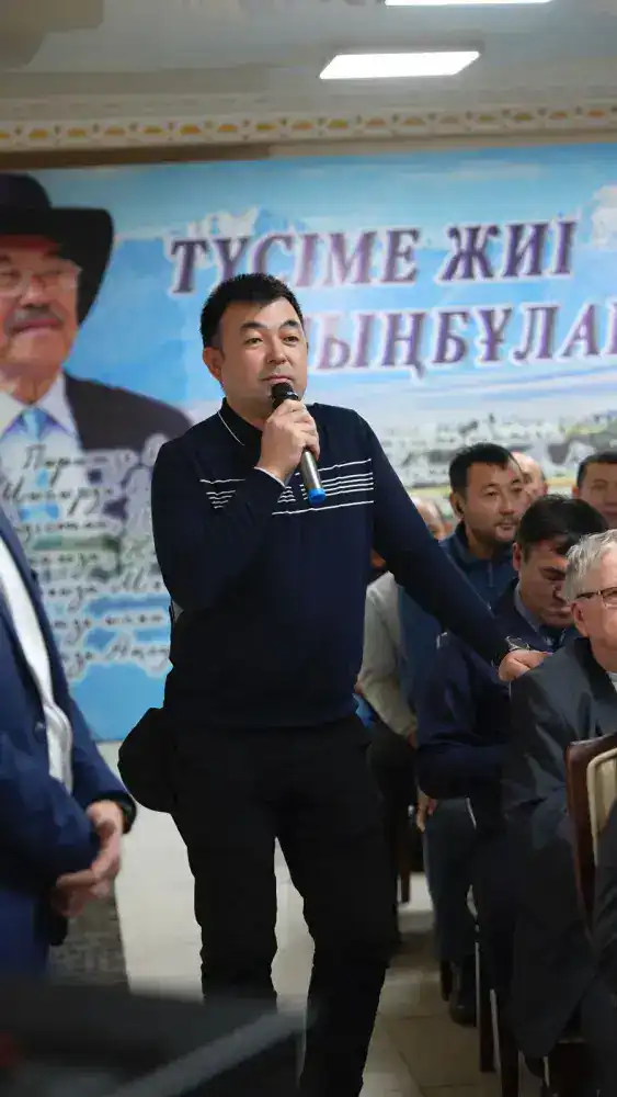 Вице-министр транспорта Жанибек Тайжанов встретился с жителями Жамбылской области (4)