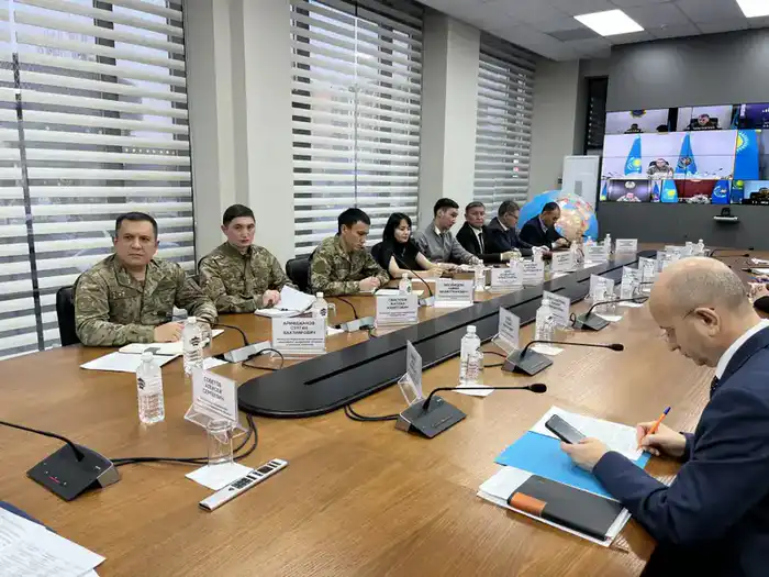 В МЧС проведена совместная тренировка с республиканскими службами гражданской защиты (3)