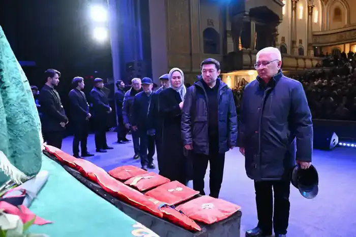 В Алматы простились с Асанали Ашимовым (2)