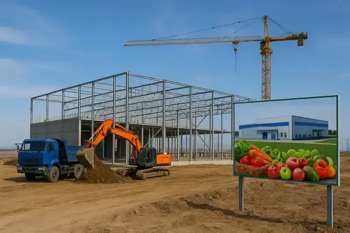 Завод по глубокой переработке 70 тыс тонн овощей и фруктов строят в Алматинской области (2)