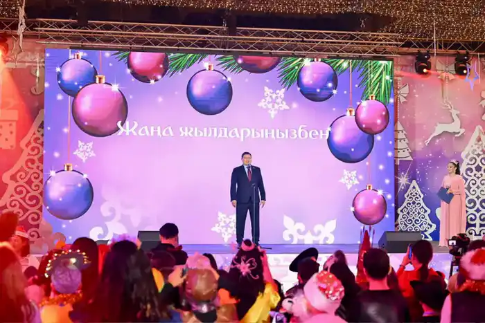 Президентская елка для школьников в Семее Астане