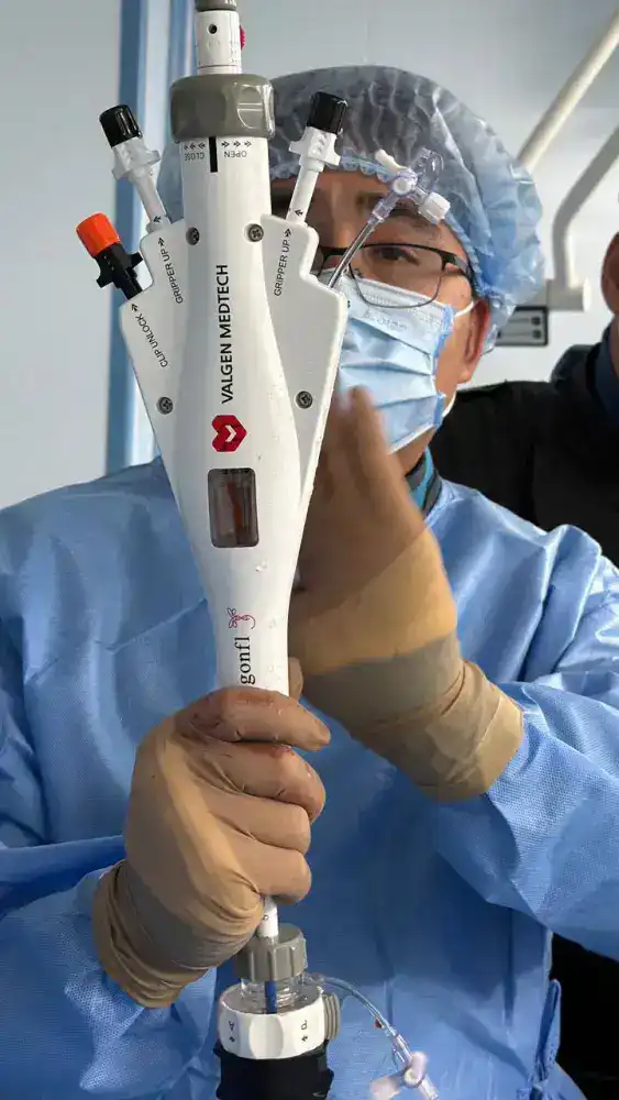 Восстановление функций митрального клапана у пациента с высоким хирургическим риском в НИИКВБ Астане