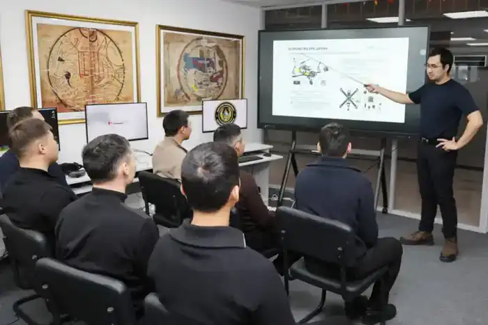 Спецподразделение “Бүркіт” Национальной гвардии осваивает FPV-дроны Астане