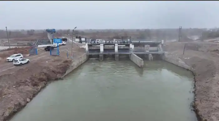 В Жамбылской области завершена первая за 40 лет механизированная очистка Фурмановского обводного канала (8)