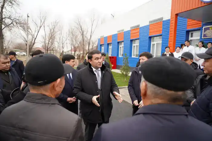 ТУРКЕСТАН: В ОРДАБАСИНСКОМ РАЙОНЕ ВВЕДЕНА В ЭКСПЛУАТАЦИЮ ВРАЧЕБНАЯ АМБУЛАТОРИЯ (3)