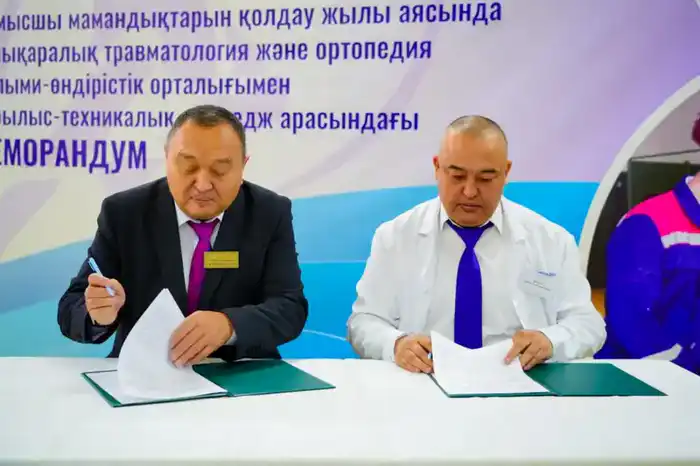 В Астане официально открыли производство отечественных медицинских изделий для травматологии и ортопедии (8)