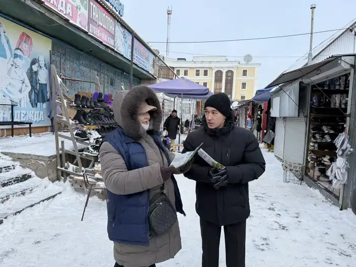 Уральск: волонтёры за чистоту в рамках акции Астане