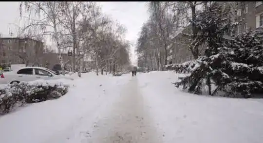 Аким ВКО проверил очистку улиц Усть-Каменогорска от снега и работу транспорта (2)