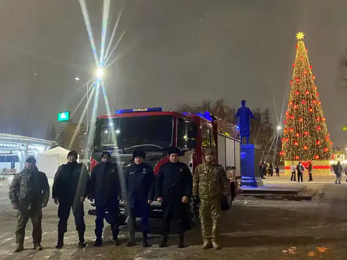 International Fire Safety Measures Implemented During New Year's Tree Lighting Ceremony in Astana Астане