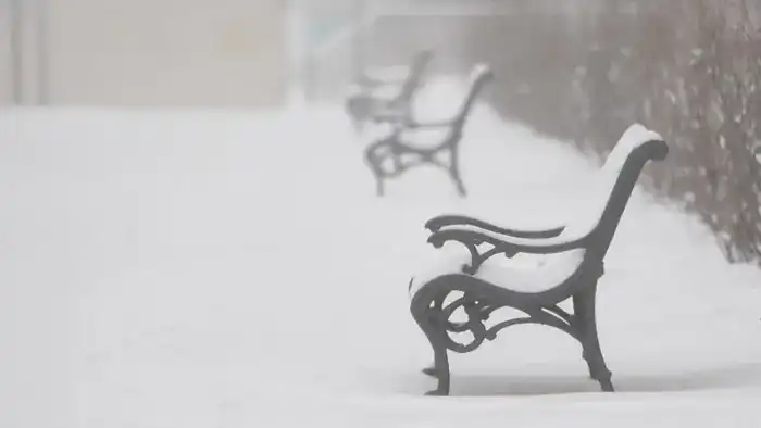 Антициклон: морозы в Казахстане накануне Нового года Астане