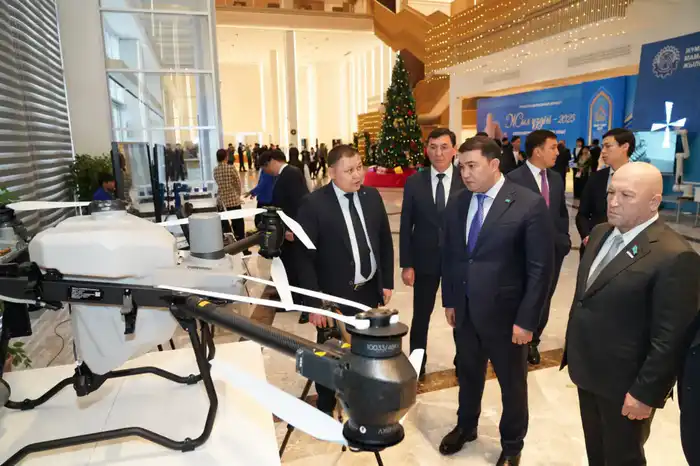 Награждение лучших работников года в Туркестанской области Астане