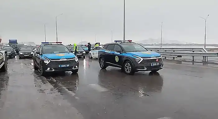 ограничение движения дороги Карагандинская область дождь ветер Астане