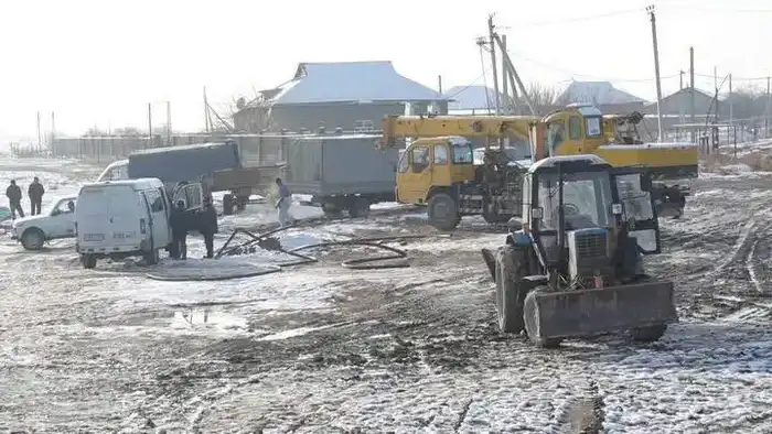 ТУРКЕСТАН: В КЕЛЕССКОМ РАЙОНЕ ВОССТАНАВЛИВАЮТ ИНФРАСТРУКТУРУ ПОСЛЕ ОБРУШЕНИЯ МОСТА Астане