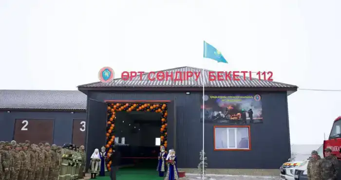 В селе Терисаккан введён в эксплуатацию 110-й добровольный пожарный пост в стране (8)
