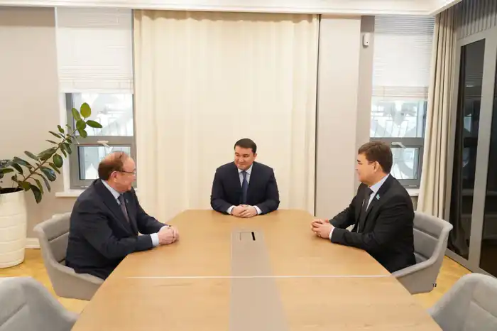 Встреча Нуралхана Кушерова с депутатами Сената и Мәжилиса о развитии Туркестанской области и новых инвестициях Астане