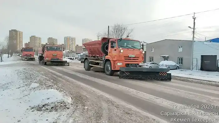 Астана мобилизует более 3000 рабочих для борьбы со снегом: последствия для горожан и транспорта Астане