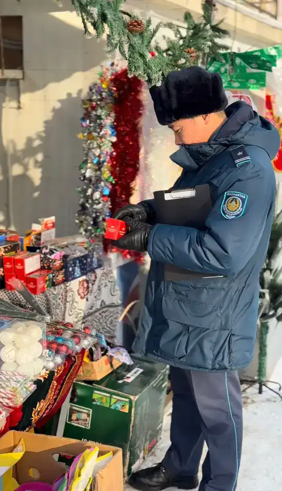 Меры безопасности в новогодние праздники от Департамента полиции ВКО Астане