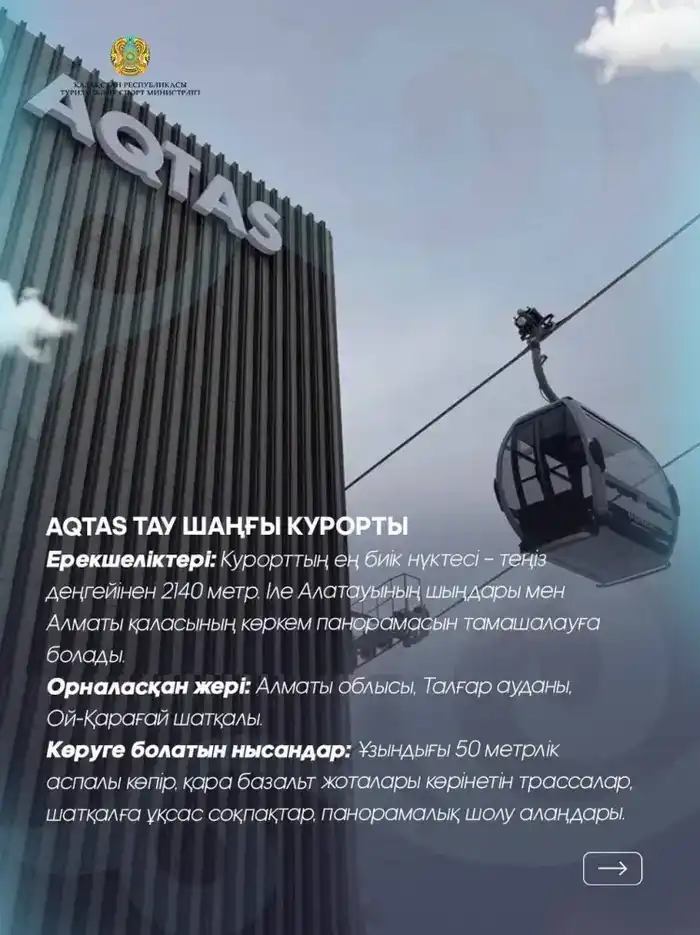 Министерство туризма и спорта Казахстана рекомендует 8 лучших мест для зимнего отдыха в Алматинской области Астане