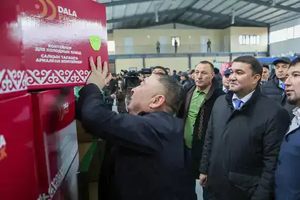 Новый завод пластиковых пакетов в Туркестане Астане