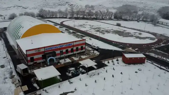 ТУРКЕСТАН: В КАЗЫГУРТСКОМ РАЙОНЕ ОТКРЫЛСЯ СОВРЕМЕННЫЙ СПОРТИВНЫЙ КОМПЛЕКС (3)