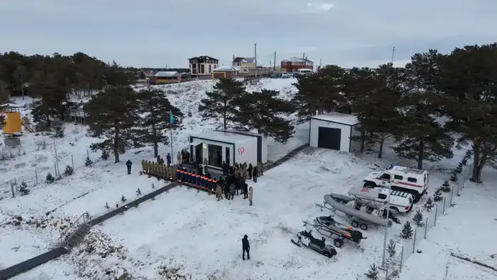 Спасательная станция открыта на озере Имантау Астане