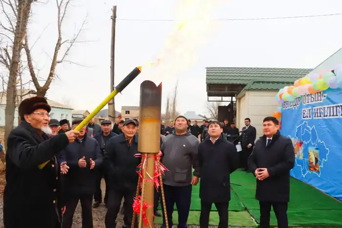 Село Сарыарық получило доступ к природному газу, улучшая условия жизни местных жителей Астане