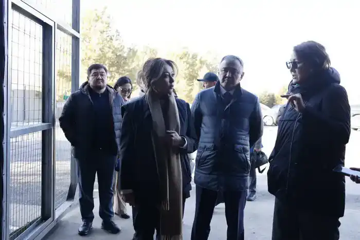 Первый вице-министр торговли и интеграции РК Айжан Бижанова посетила область Жетісу с рабочей поездкой (4)