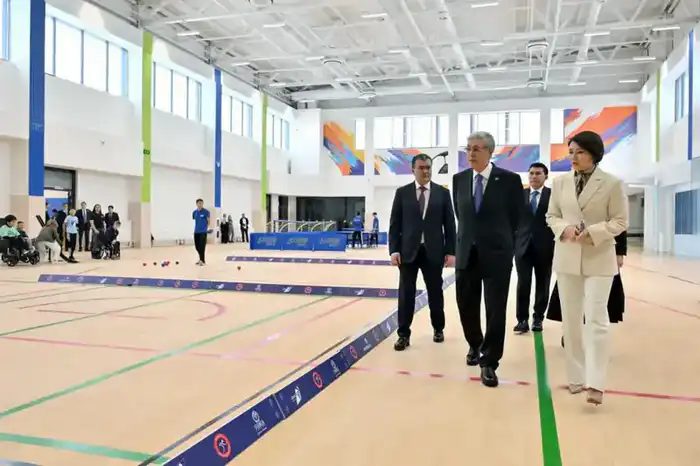 Президент осмотрел Центр инклюзивного спорта (6)