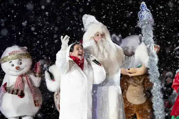 Алматы зажжет новогодние огни, как звезды на зимнем небе Астане