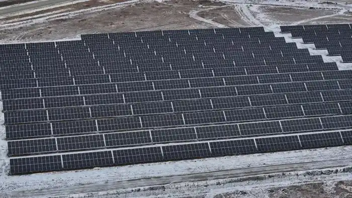 В Костанайской области запущена первая солнечная электростанция (5)