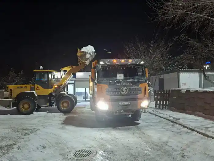 Снегоуборочные работы в Астане: более 391 тысячи кубометров снега вывезли с начала зимы Астане