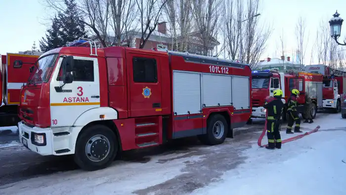 Пламя охватило ресторан: Астана в огненном вихре Астане