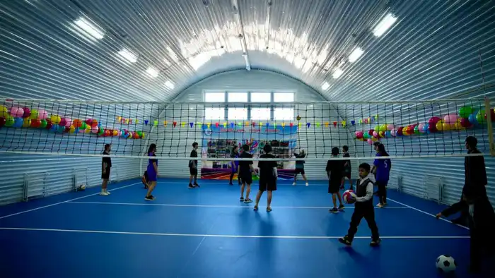 В Уланском районе открылся новый, современный спортивный зал (4)