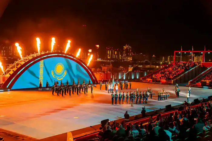 Военные музыканты Вооруженных сил Казахстана успешно выступили на І Международном фестивале военной музыки в Дохе (7)