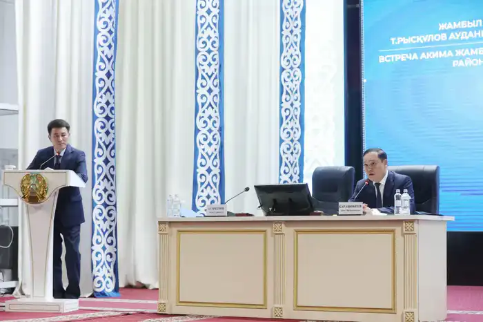 Ербол Карашукеев провел встречу с жителями района Т. Рыскулова (3)