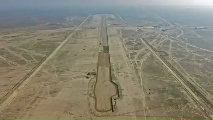 В Кендирли продолжается строительство нового аэропорта, который обеспечит пассажиропоток до 59 500 человек в год Астане