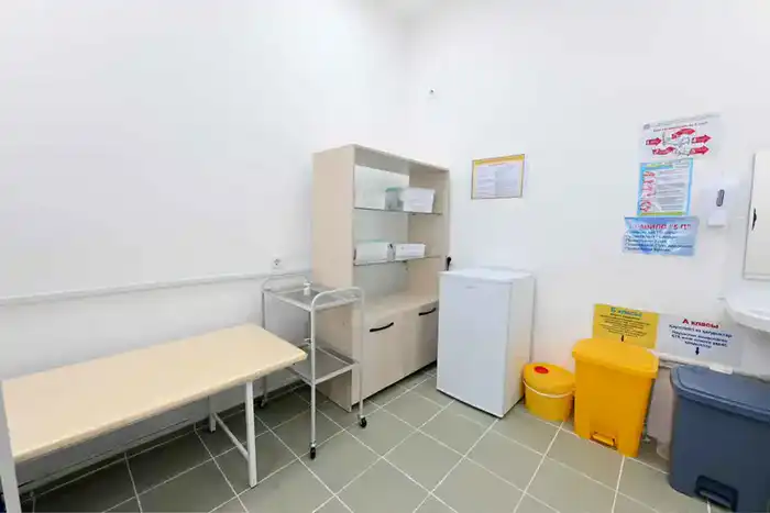 Аким области ознакомился с работой медицинского пункта в селе Малтүгел (10)