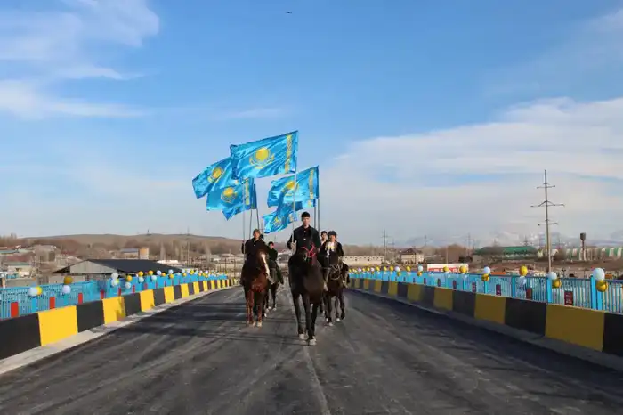 Новый мост в Сайрамском районе Туркестана соединил два села Астане