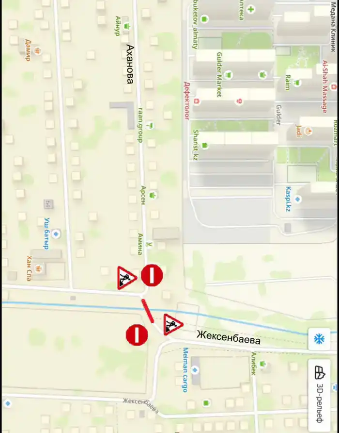 Временные ограничения движения на ул. Жексенбаева: влияние реконструкции русла реки Каргалы на городскую мобильность Астане