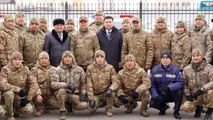 Спасатели Туркестанской области получили новые автомобили для улучшения работы в экстренных ситуациях Астане