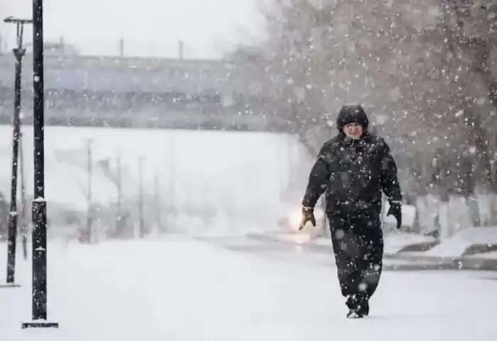похолодание в Астане температура до -27 °С рекомендации спасателей Астане