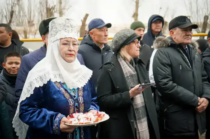 В Байзакском районе открыт новый спортивный комплекс (2)
