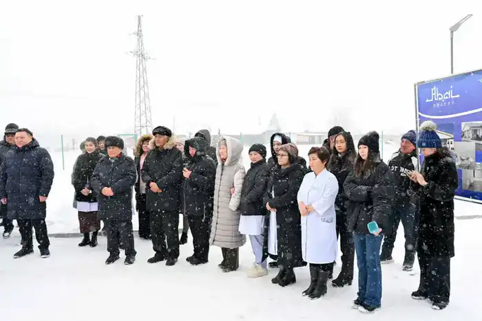 Открытие амбулатории с дневным стационаром в Урджаре Астане