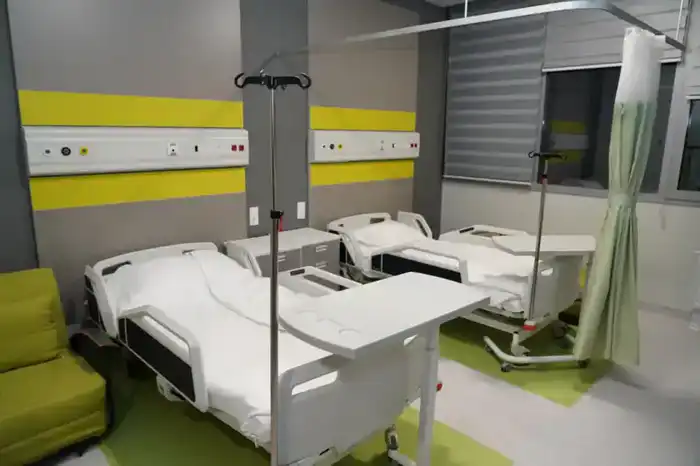 В Туркестане продолжается строительство многопрофильной больницы на 570 мест Астане