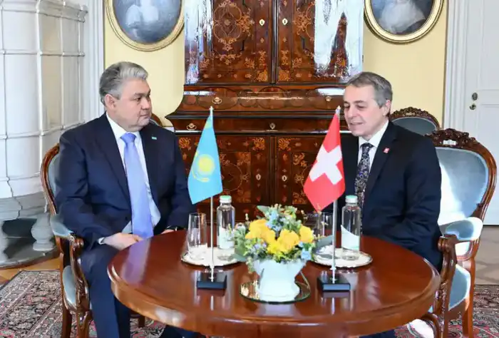 Казахстан Швейцария сотрудничество меморандумы развитие партнёрства Астане