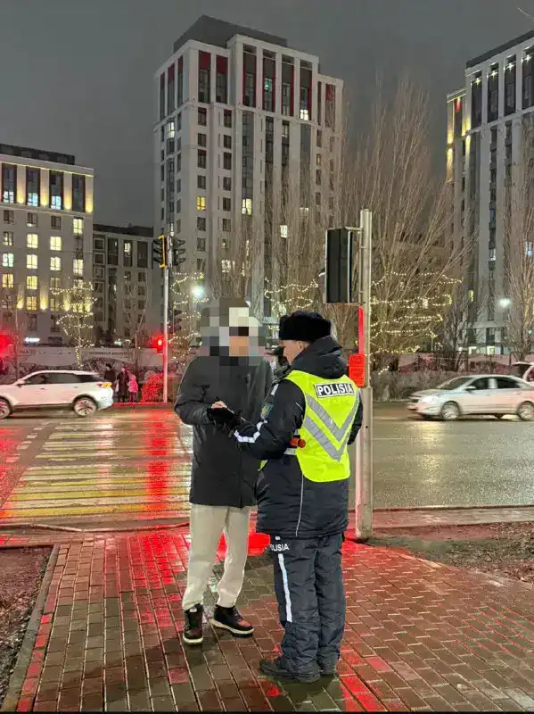 Увеличение числа наказаний для пешеходов в Астане указывает на проблемы с соблюдением правил дорожного движения Астане