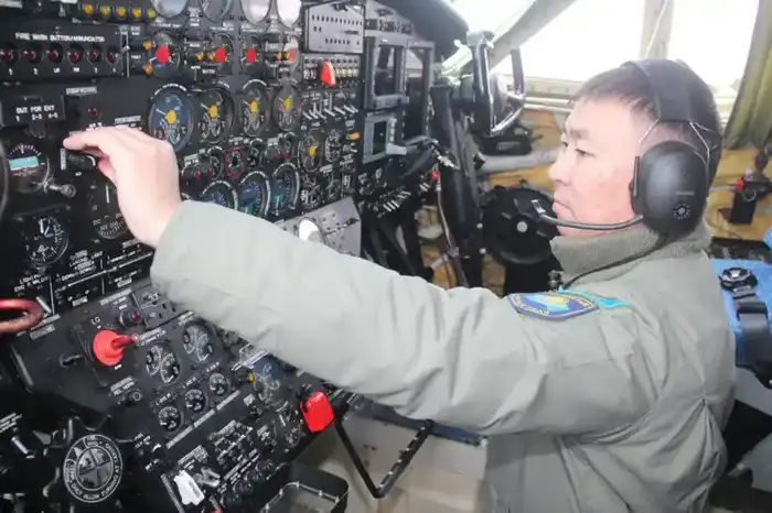 Учебно-методические сборы лётчиков в НГ МВД РК Астане