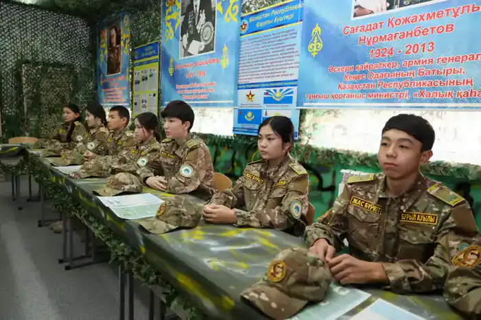 «Жас бүркіт»: как военно-патриотический клуб Национальной гвардии меняет школьную среду (4)